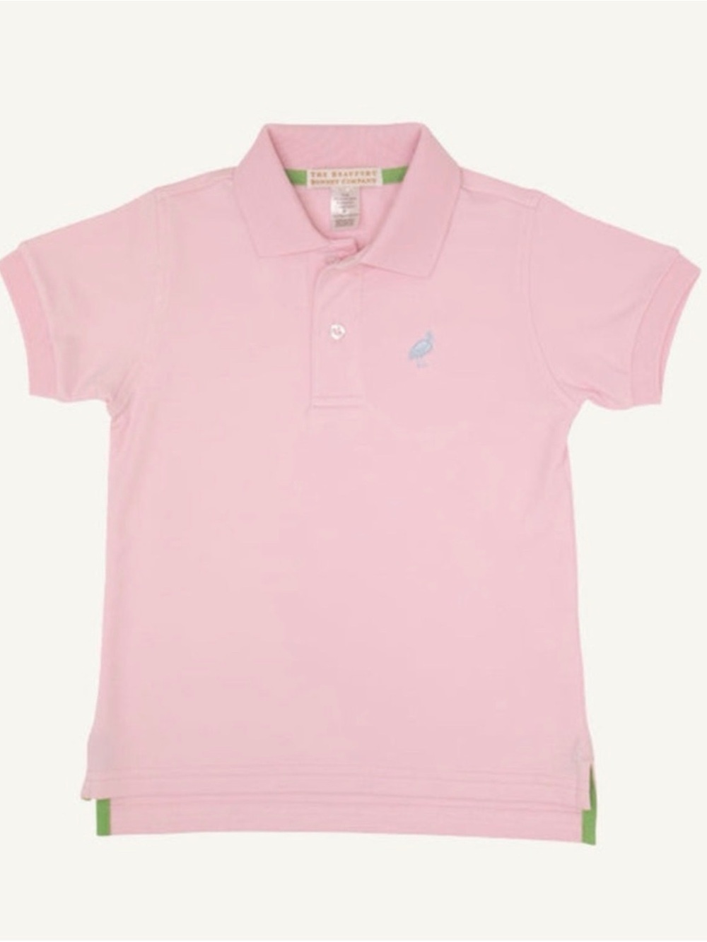 TBBC Prim & Proper light pink polo